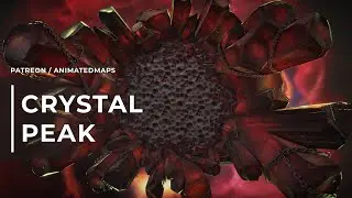 Crystal Peak | Animated Battle Maps Preview