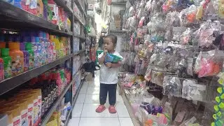 SERUNYA .. ! BELANJA DI TOSERBA BERDUA AJA MAMA SAMA DEDE #shopping #fyp #viral