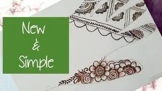 New Arabic Mahinde Design|| New Mahinde Designs || The Art of Mahinde