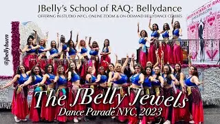 JBelly School of RAQ: takes @DanceParade 2023 | Parade BTS @JBELLYBURN