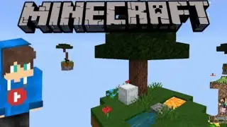 Terdampar dipulau melayang!!-minecraft Gz skyblock indonesia episode 1 