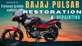 The Shocking Truth Behind Pulsar Restoration|Repainting Process