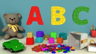 Magic Puzzle - ABC   🧩✨ | Learn Letters and Words | ABC for Kids