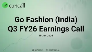 Go Fashion India Q3 FY26 Earnings Conference Call | Concall.in