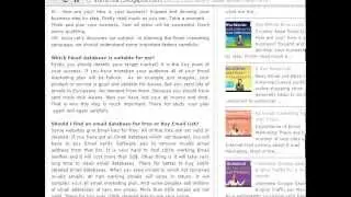 World wide Email address Lists