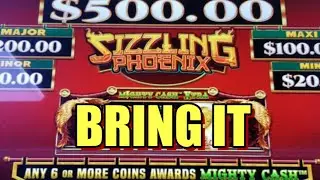Mighty Cash Sizzling Phoenix ( 4 Symbol Bonus Trigger! )