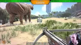 [Stream highlight] ARK - Fr&oslash; lvl 112 tame!?!?
