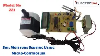 SOIL MOISTURE BASED IRRIGATION USING MICROCONTROLLER //Engineering / electrical / electronic