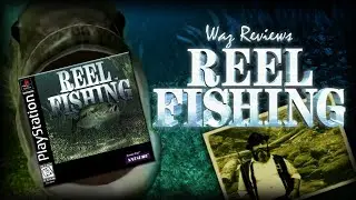 THIS GAME IS UNREEL! | Waz Reviews Reel Fishing (Playstation)