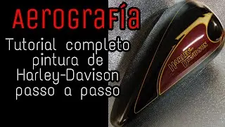 tequinicas de aerografia passo a passo completo / Choppers / divino aerografia