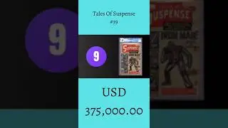 Top 10 #World Most Expensive #Comics #Book. More details in description.#shorts