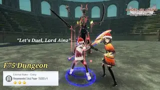SAOIF : Tough Boss! Floor 75 Dungeon (1H Rapier + 2H Axe)