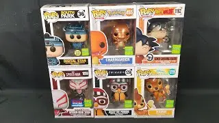 Unboxing: 6 San Diego Comic Con 2022 Summer SDCC Convention Limited Edition Funko Pop Vinyl Figures