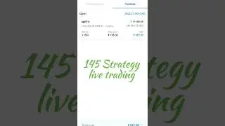 145 Premium Strategy ||option trading strategy #145strategy #baapofchart #shorts