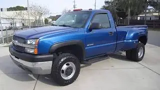 SOLD 2003 Chevrolet Silverado 3500 LS 4X4 Meticulous Motors Inc Florida For Sale