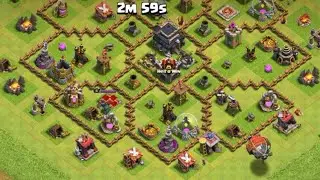 Most Rushed base of 2021😂 | Trolling Noob |  Clash of Clans - COC