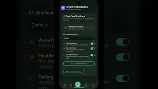 NutriTrack AI - Application demo #fitness #nutrition #tracker #fitnesstracker #nutritiontracking