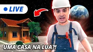 LIVE - COMPREI UMA CASA NA LUA! House Flipper [+10]