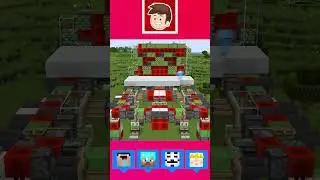 I Built A Working Walking House in Minecraft ! #shorts #minecraft