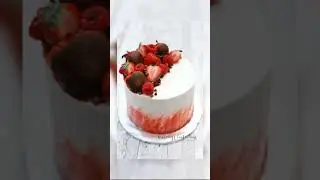 strawberry 🍓 cake pics #cake #shorts #youtubeshorts #viral