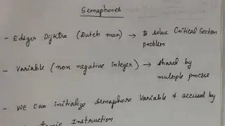 8. Semaphores | Types of semaphores | #Binary semaphore | #Counting Semaphore | #Operating System