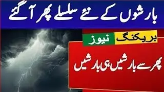 Next 15 days Weather Report| Extreme Rains ⛈️ Hailstorm 🍃 Winds Expected|Pakistan Weather update