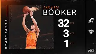 Devin Booker (32 PTS) Lights It Up vs. Knicks | Phoenix Suns