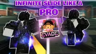 HOW TO EASILY INFINITE SLIDE IN EVADE! (PC)