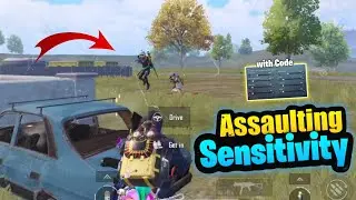 Best Assaulting Sensitivity Settings | Best Sensitivity For Pubg Mobile | #pubgmobile #bgmi