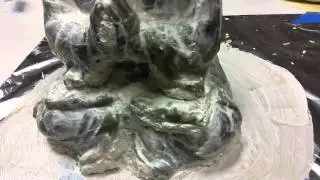 Изготовление форм из латексной резины/Заполнение подрезов