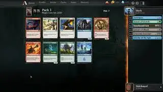 Magic Arena - Core Set 2020 Omniscience Draft #3