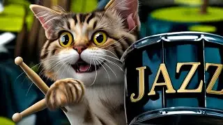 🎷🐱🎷 Full Dixieland Jazz Concert Performed by an Incredibly Talented Band of Cats in the Woods in 4K