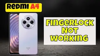 How to Solve Redmi A4 Fingerlock Not working #redmia4