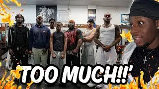 THEY GAVE UP!! Reacting to CloverBoyZ Train At The Most Dangerous Gym In America