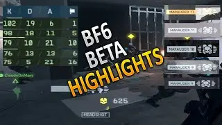 Farming Marauder Streaks in BF6 Beta (BF6 Beta Highlights)