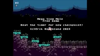 Mega Slow Mole -demo- (Sega Mega Drive / Genesis) Prova