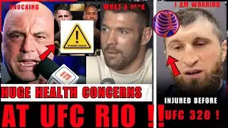 HEALTH CONCERNS RISE for UFC FIGHTERS in RIO! Ankalaev REVEALS BROKEN RIBS! Dana White BACKLASH/MMA