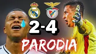 ♫ Canci&oacute;n Real Madrid vs Benfica 2-4 | Parodia Champions League ♫