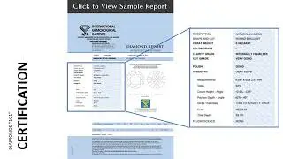 Diamonds101 - ch 27 - Certification - Sample IGI Diamond Grading Report.