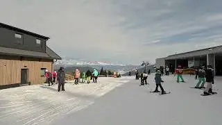 Talabfahrt Aineck - St. Margarethen 02.01.25 (rote Piste)