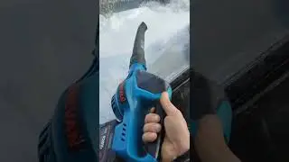 👉 Onevan cordless leaf blower. Clearing snow from your car👈 #tools#snow#tools#leaf blower