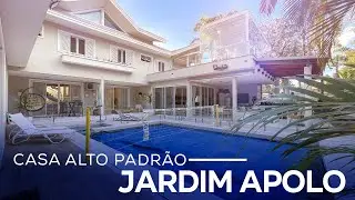 CASA EXCLUSIVA EM CONDOMÍNIO FECHADO COM PISCINA E ACADEMIA - JARDIM APOLO - SÃO JOSÉ DOS CAMPOS-SP