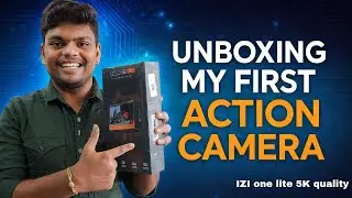 UNBOXING MY FIRST ACTION CAMERA - IZI one lite 5k action camera| Best budget friendly cam