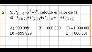 PROBLEMA 5 NIVEL I POLINOMIO I