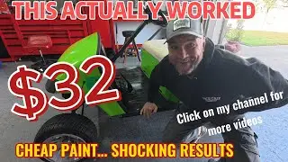 DIY Golf Cart Paint Job Cheap Rattle Can Paint Job That Actually Worked