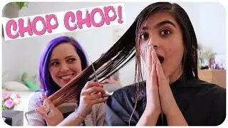 I CHOPPED MY SISTER'S HAIR OFF!