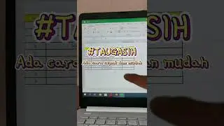 Cara Membuat Tanda Centang Atau Ceklist Di Excel #Shorts