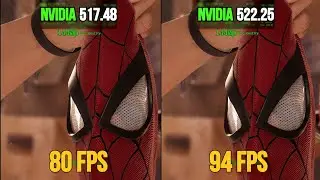 New Nvidia Drivers Improve DX12 Games Performance | 517.48 vs 522.25 | Performance Test