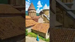 Explore with me Ananuri Fortress in Georgia | Migrate to Europe by Daria