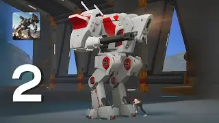 Mech vs Aliens: War Robots RPG Gameplay Walkthrough Part 2 - Stage 2 (Android, IOS)